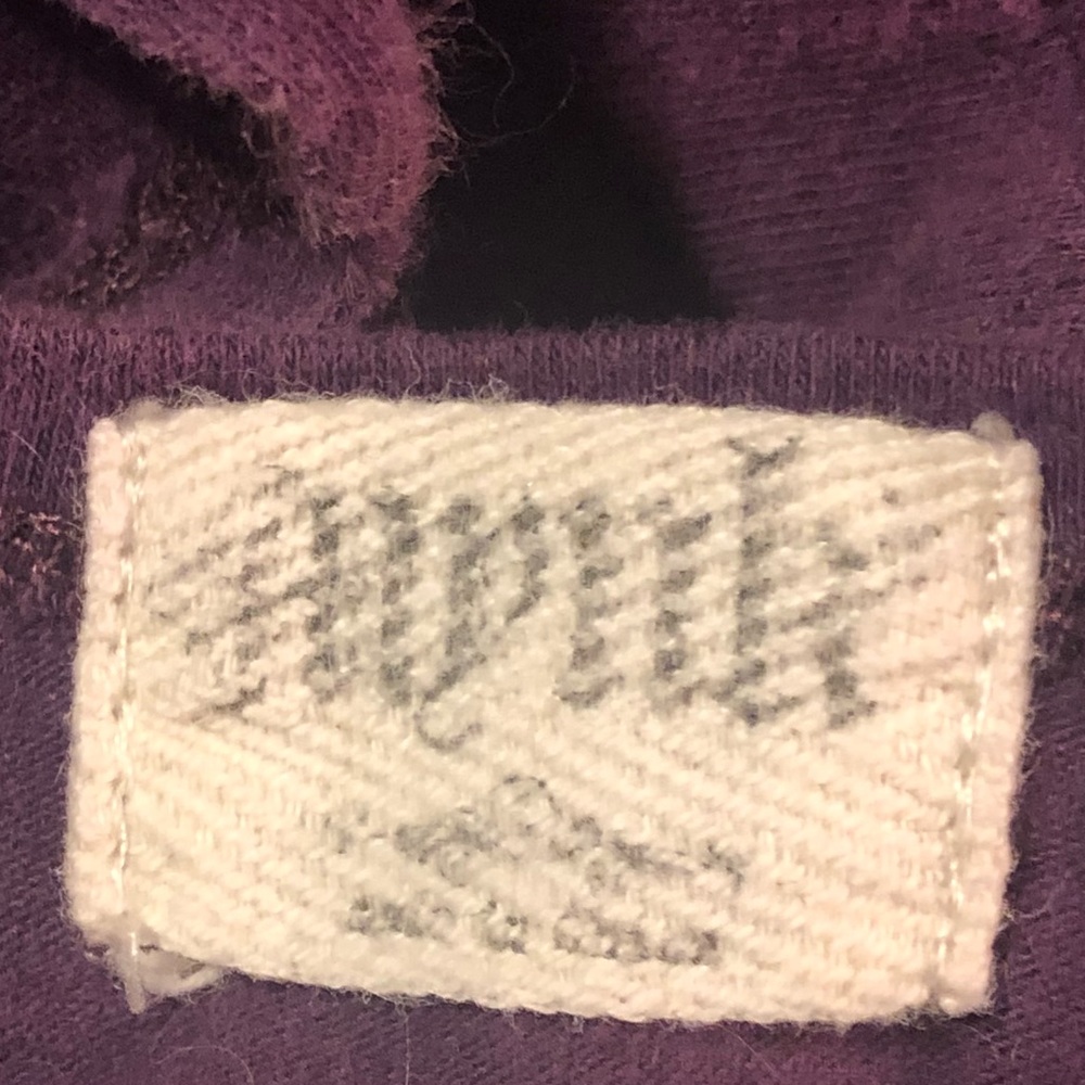 Mynk Womens Purple Boatneck Lace Cap Sleeved Top Size L - Picture 6 of 11